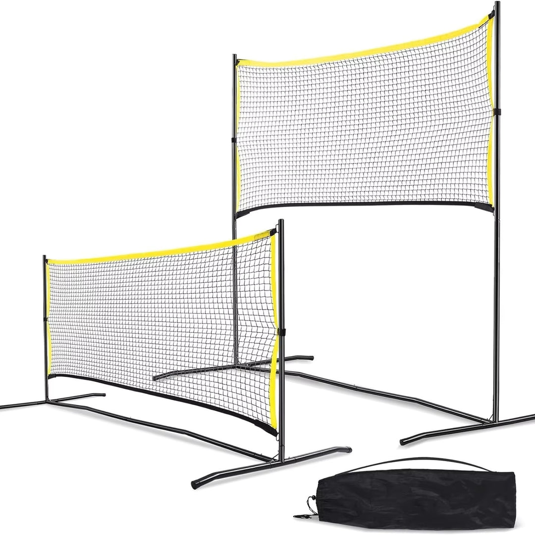 Adjustable Portable Tennis Practice Net Stornfield