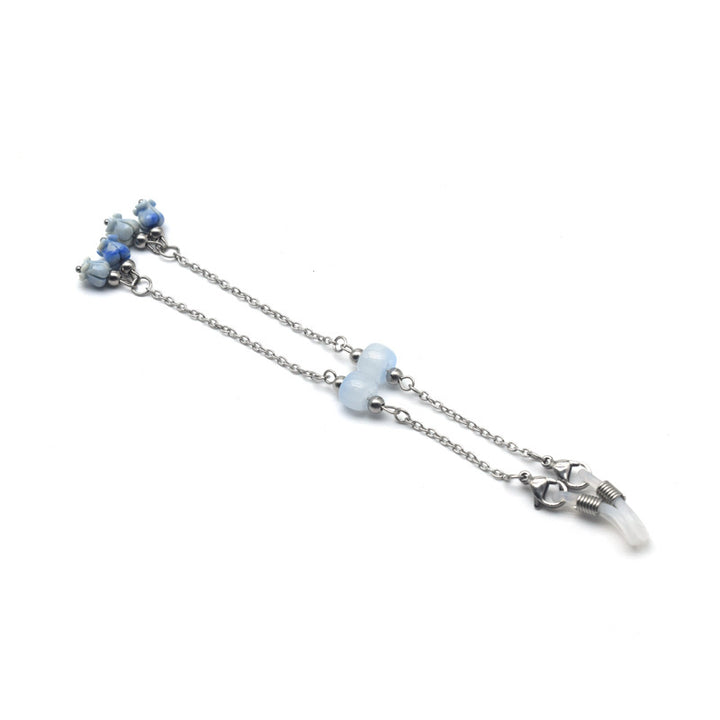 Delicate Bead-Embellished Eyewear Chain Stornfield