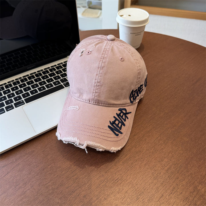 Unisex Distressed Graphic Baseball Cap Stornfield