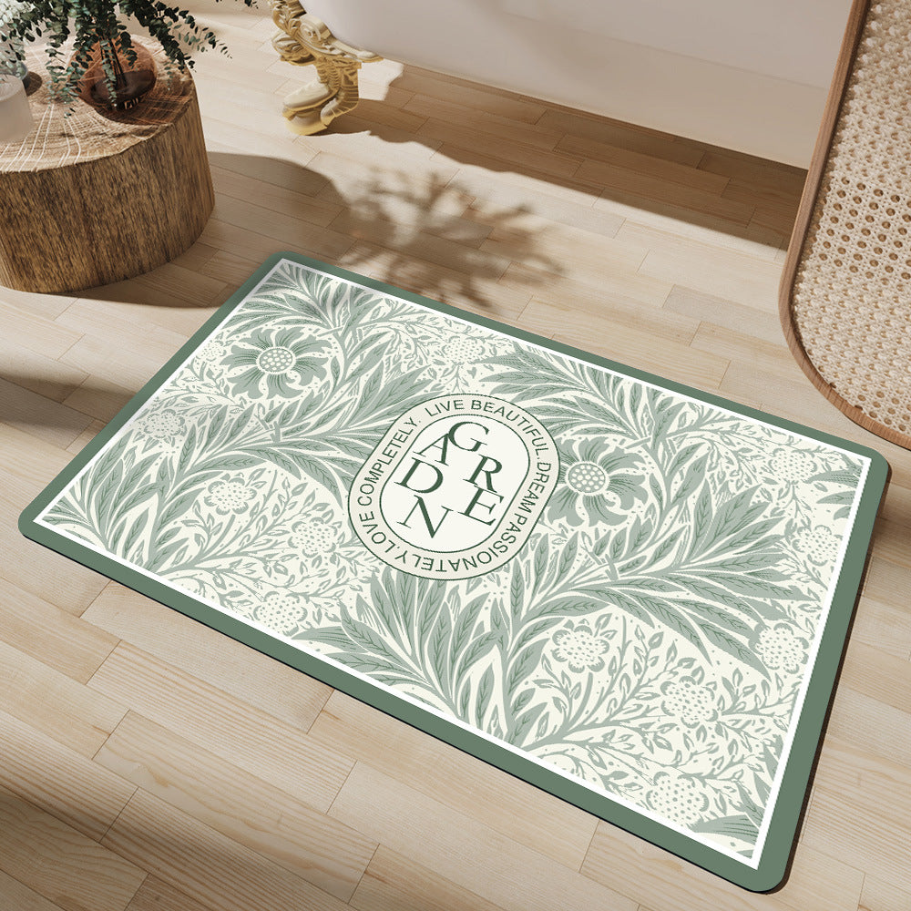 Decorative Motivational Bath Mat Stornfield