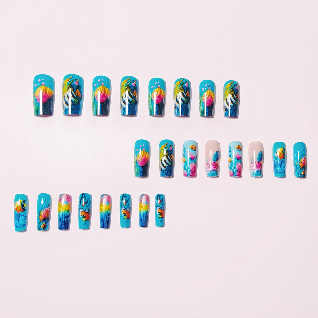 Creative Underwater Nail Design Set Stornfield