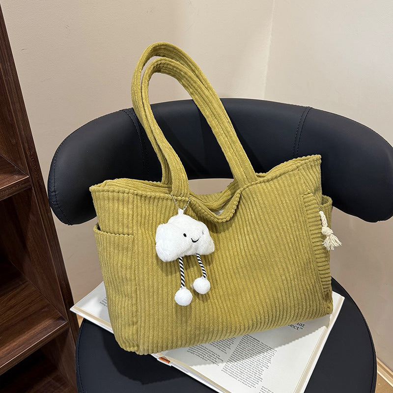 WoVersatile Corduroy Tote Bag Stornfield