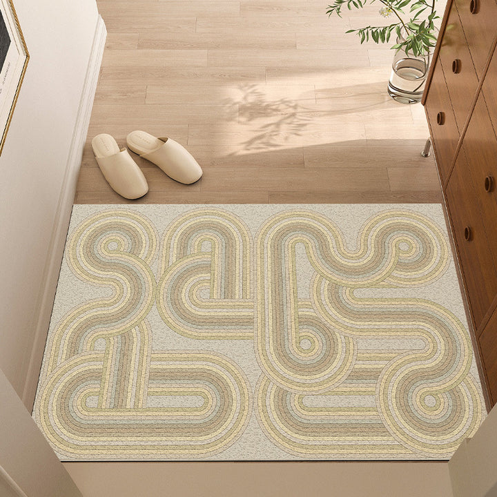 Artistic Abstract Area Mat