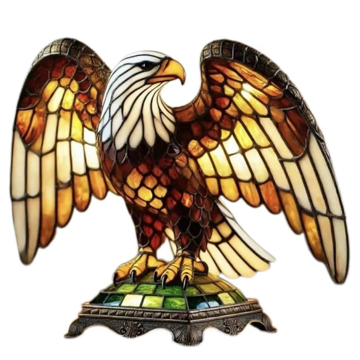 Home Decor Artisanal Eagle Lamp Stornfield