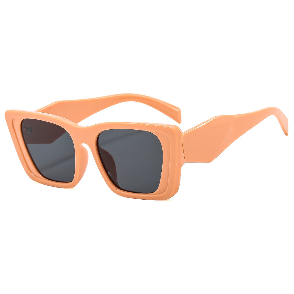 Women's oversized designer sunglasses with futuristic frame Stornfield