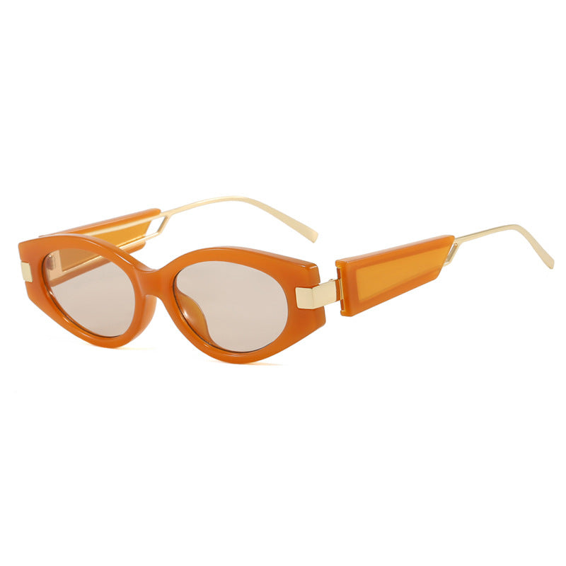 Ladies elegant Cat-Eye sunglasses with gold accents Stornfield