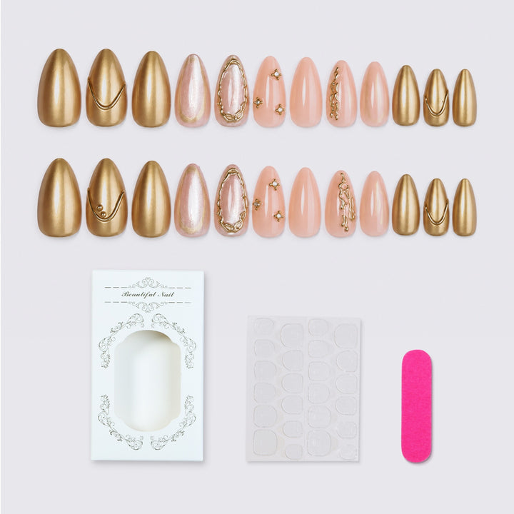 Elegant Design Artificial Nail Set Stornfield