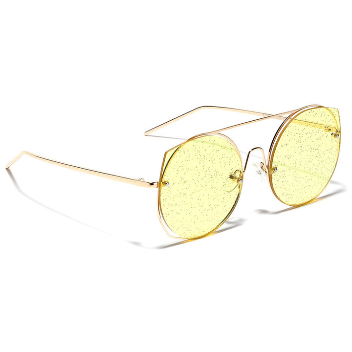 Women oversized sunglasses with glittering lenses Stornfield
