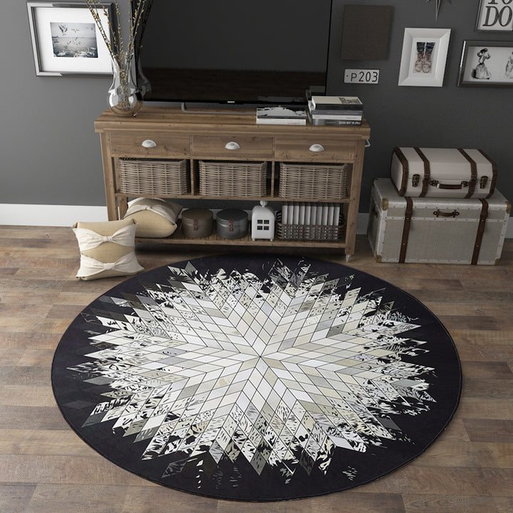 Captain America Shield-Themed Area Rug