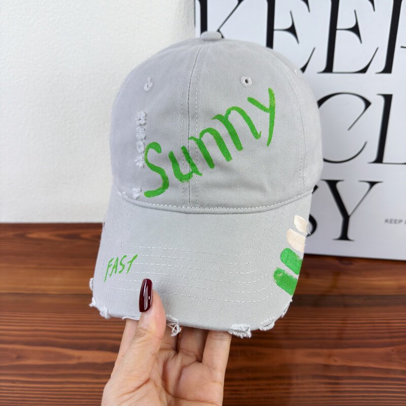 Women's Distressed Graphic Sun Cap Stornfield