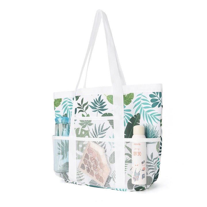 Spacious beach bag with breathable mesh design Stornfield