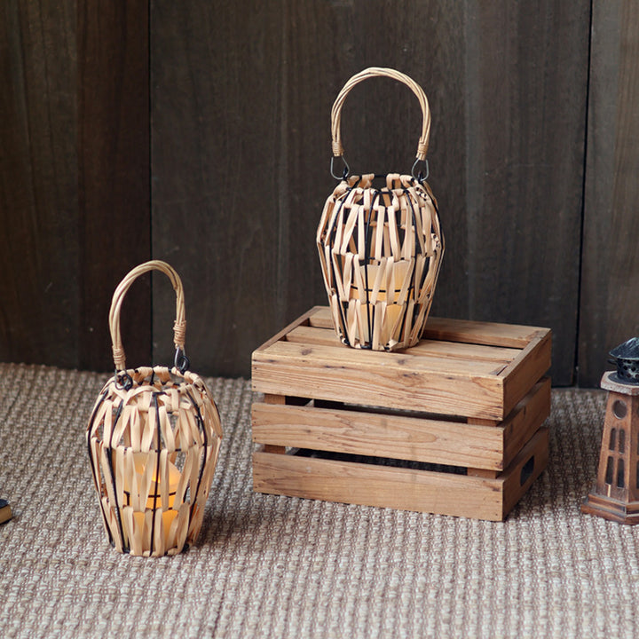 Handmade Basket Lamp Stornfield