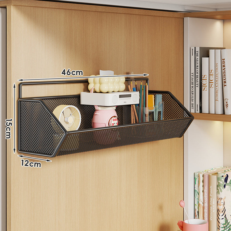 Over-Panel Hanging Mesh Storage Basket Organizer