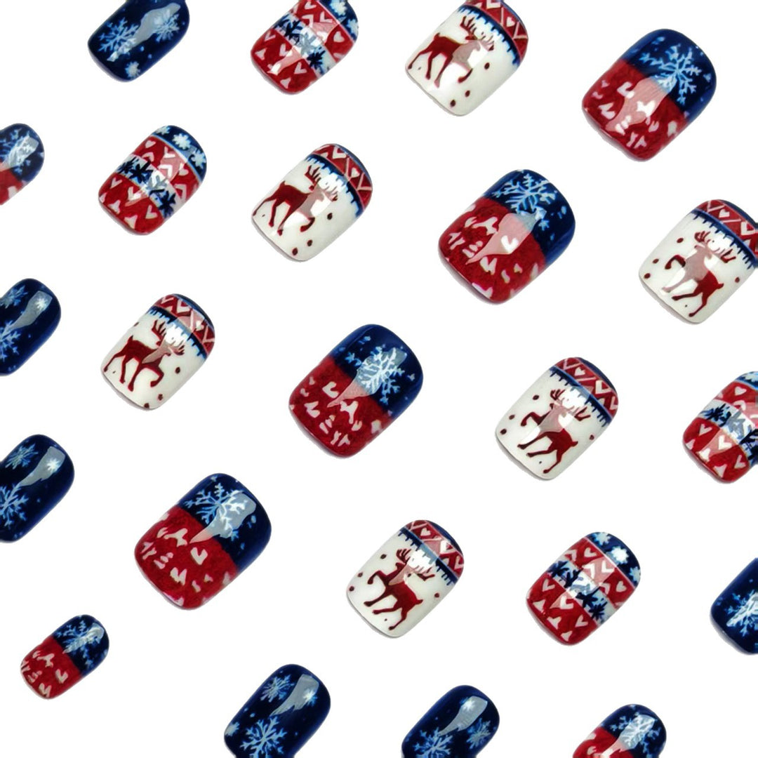 Winter Acrylic Nail Set Stornfield