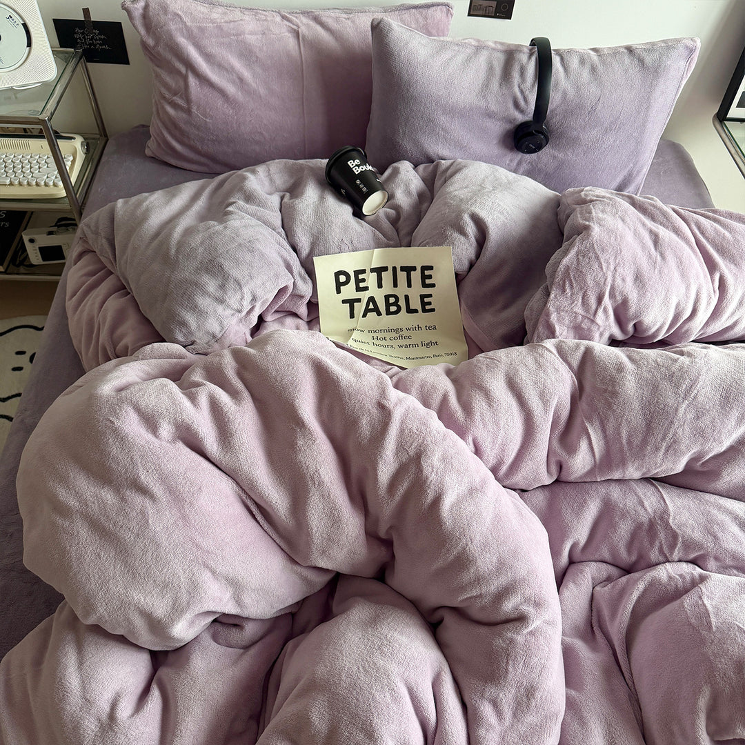 Luxurious Ultra-Soft Plush Bedding Set