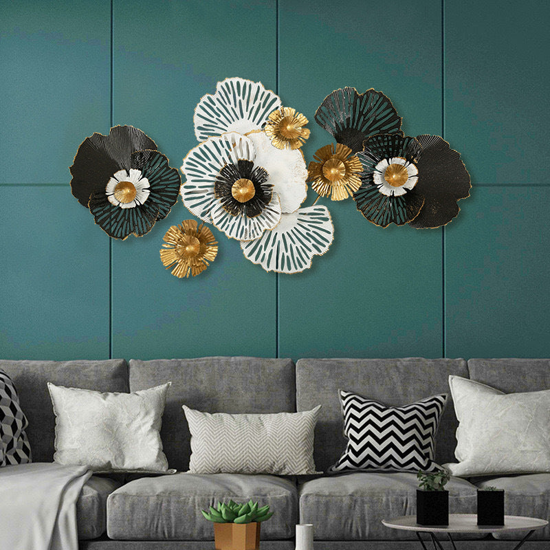 Decorative Metal Floral Wall Art Stornfield