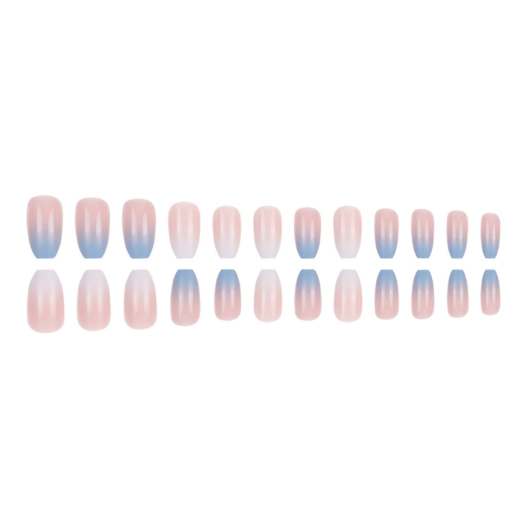 Ombre Long Acrylic Nails Stornfield
