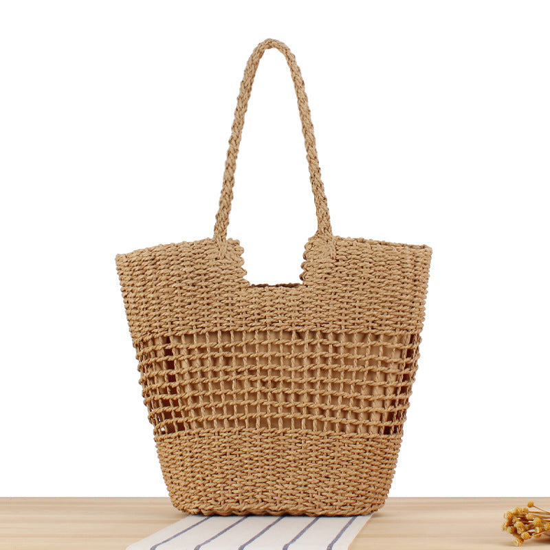 Basket bag with unique woven design Stornfield