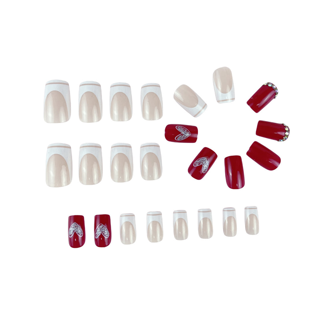 Decorative Heart Nail Art Stornfield