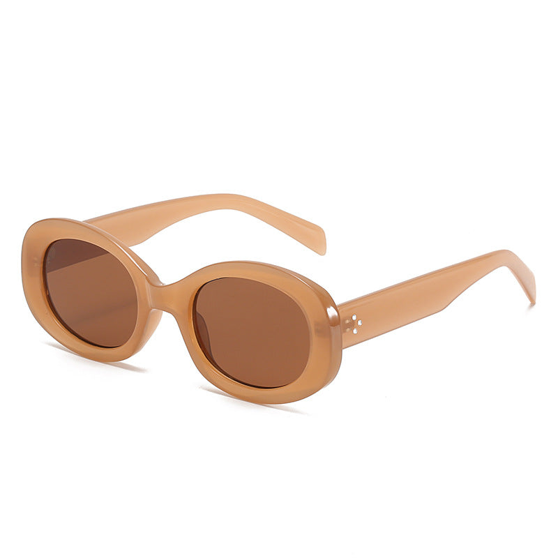 Vintage-Style Oval Frame Sunglasses Stornfield