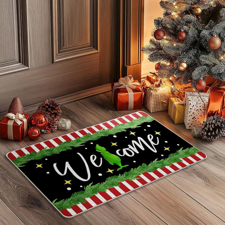 Festive Holiday-Themed Welcome Mat Stornfield