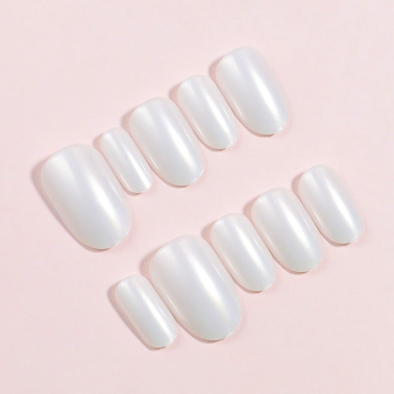 Glossy French Press-On Nail Set with Elegant Finish Stornfield