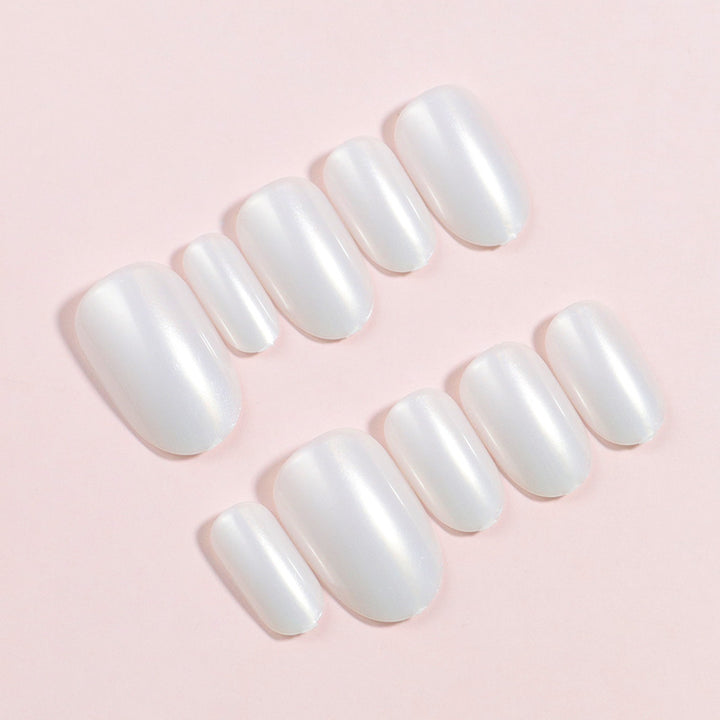 Glossy French Press-On Nail Set with Elegant Finish Stornfield