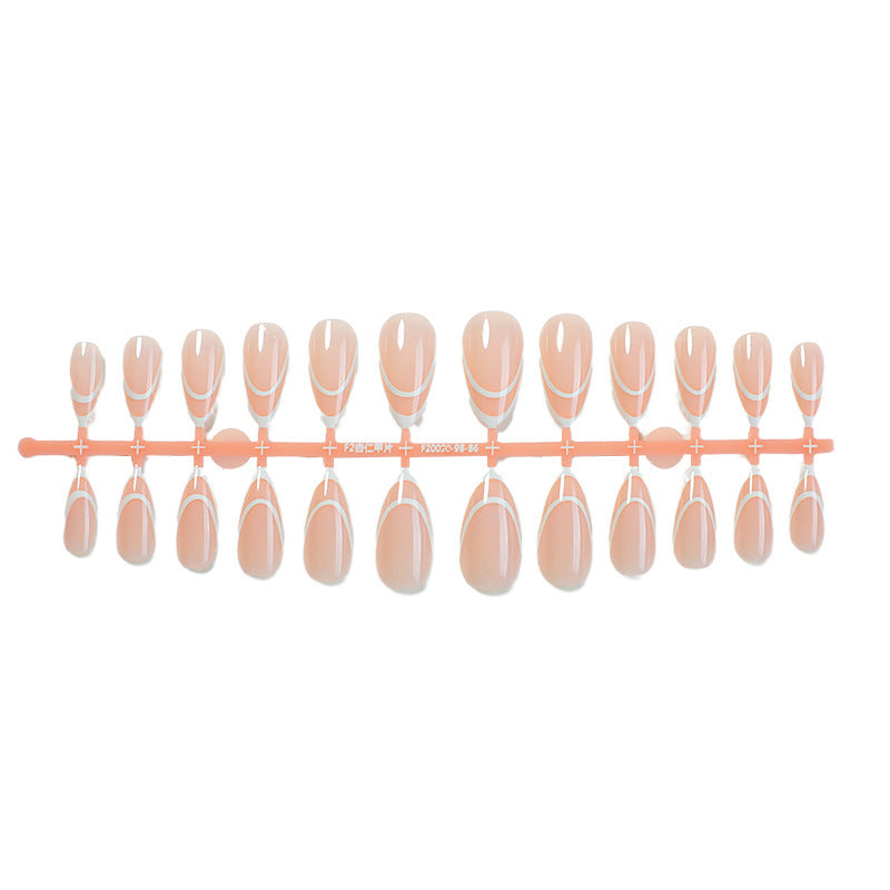 Premium Glossy Press-On Nail Set