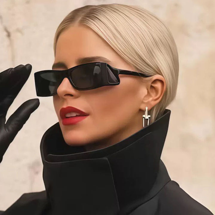 Ladies extravagant sunglasses in geometric design Stornfield