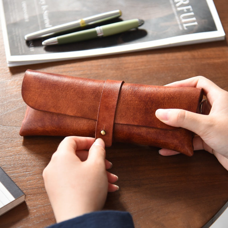 Stylish Leather Pencil Case Stornfield