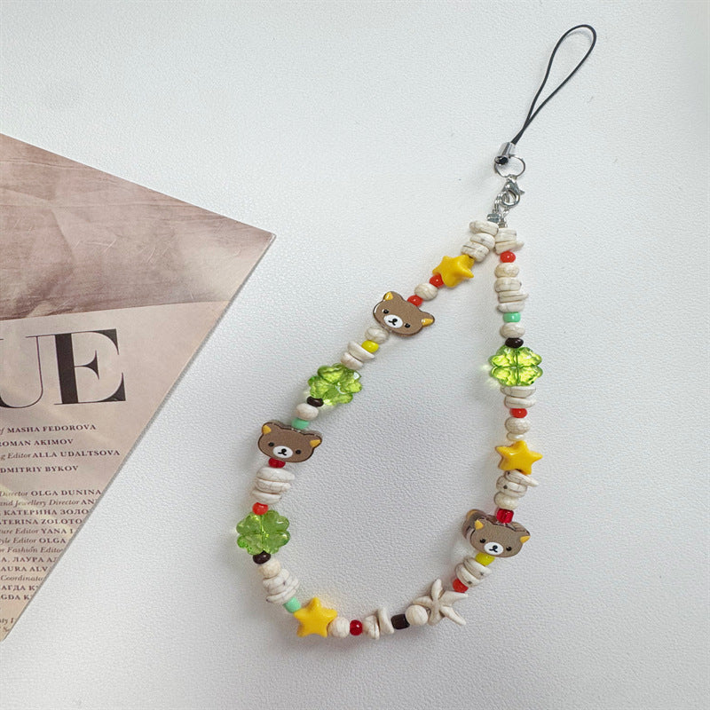 Fun-Themed Beaded Keychain Holder Stornfield