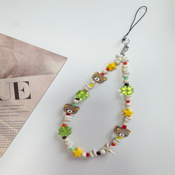 Fun-Themed Beaded Keychain Holder Stornfield