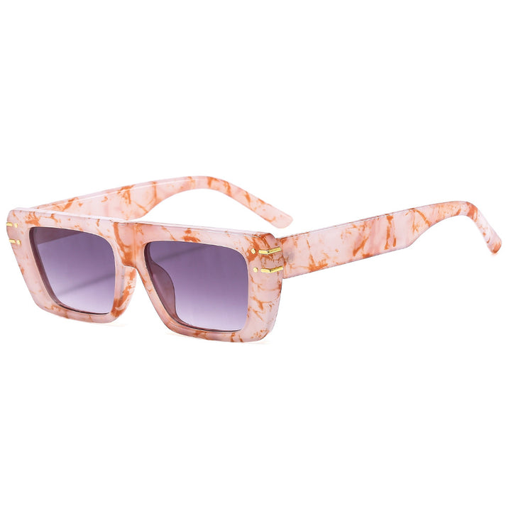 Women's fashionable square sunglasses with shiny accents Stornfield