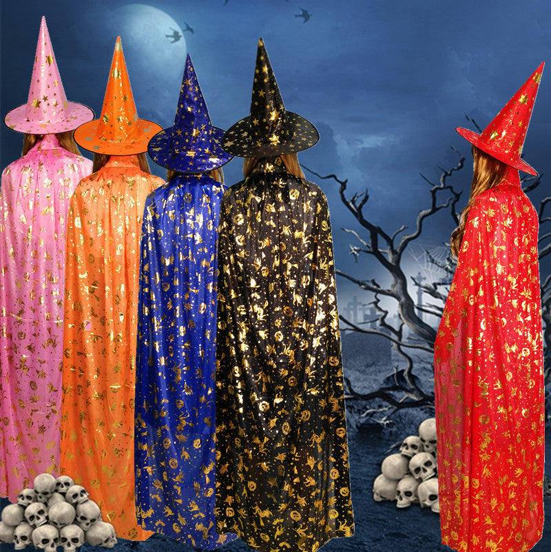 Glamorous Glitter Witch Cape Costume Stornfield