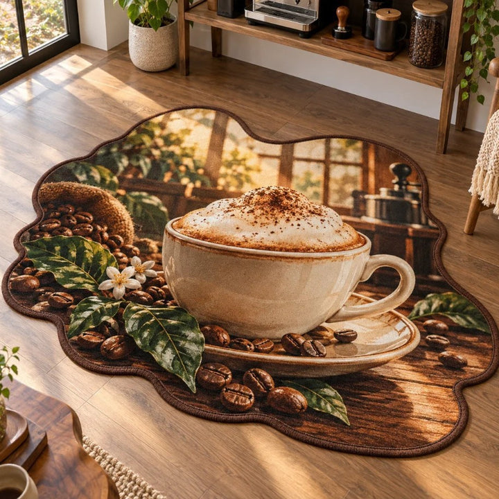 Highland Cattle-Themed Area Rug