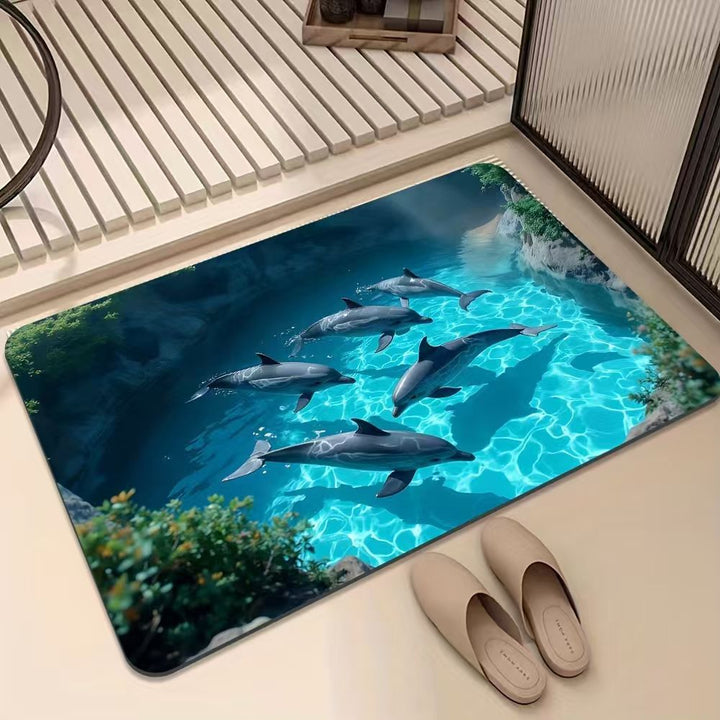 Artistic 3D Optical Illusion Area Rug