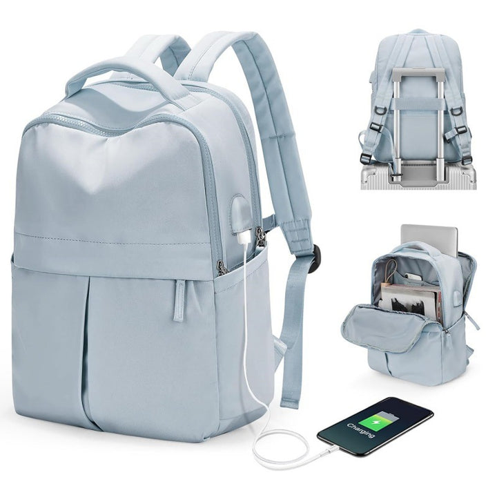 Multifunctional Laptop Backpack with USB Port and Versatile Compartments Stornfield