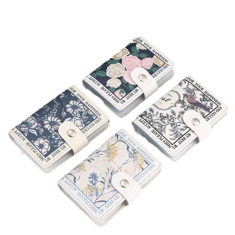 Elegant Rose Print Wallet Stornfield