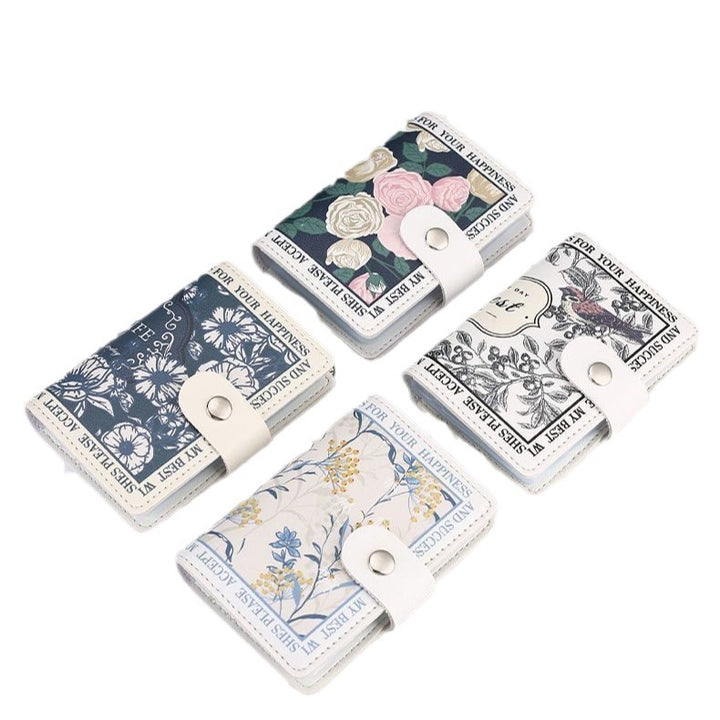 Elegant Rose Print Wallet Stornfield