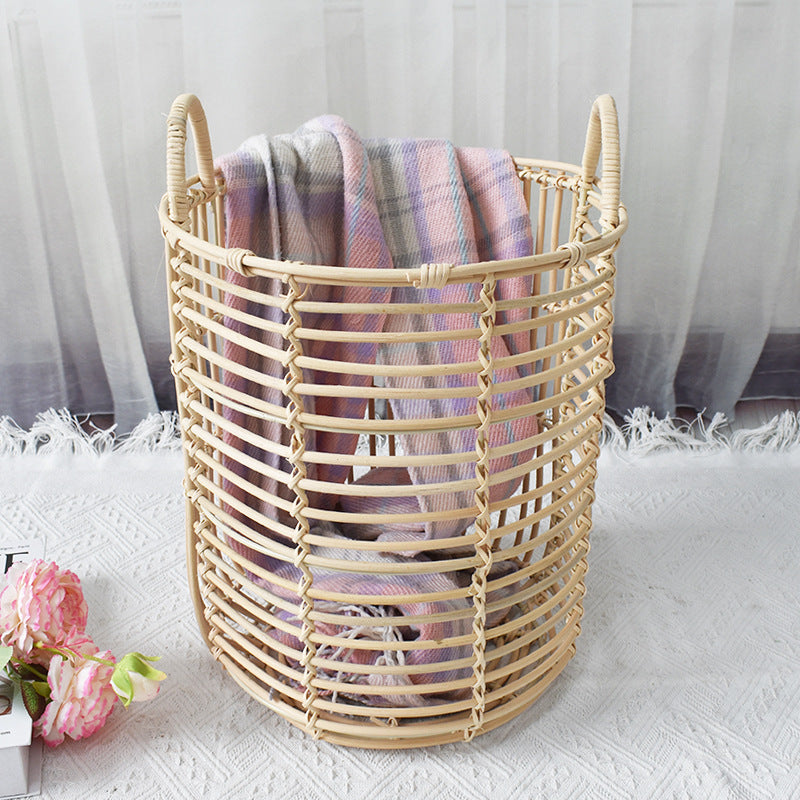 Decorative Wicker Storage Bin Stornfield