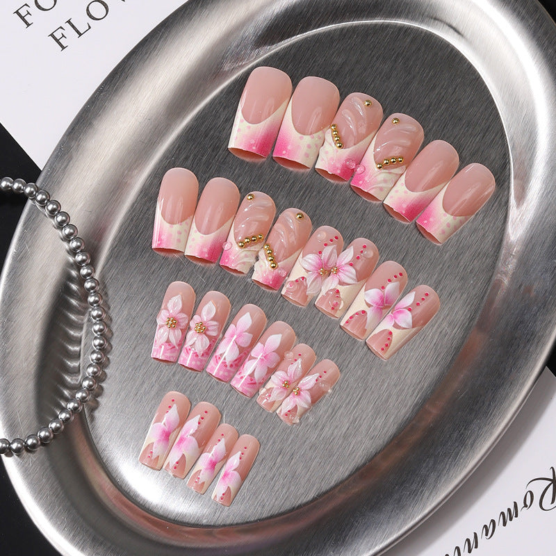 Floral Art Press-On Nail Tips Stornfield