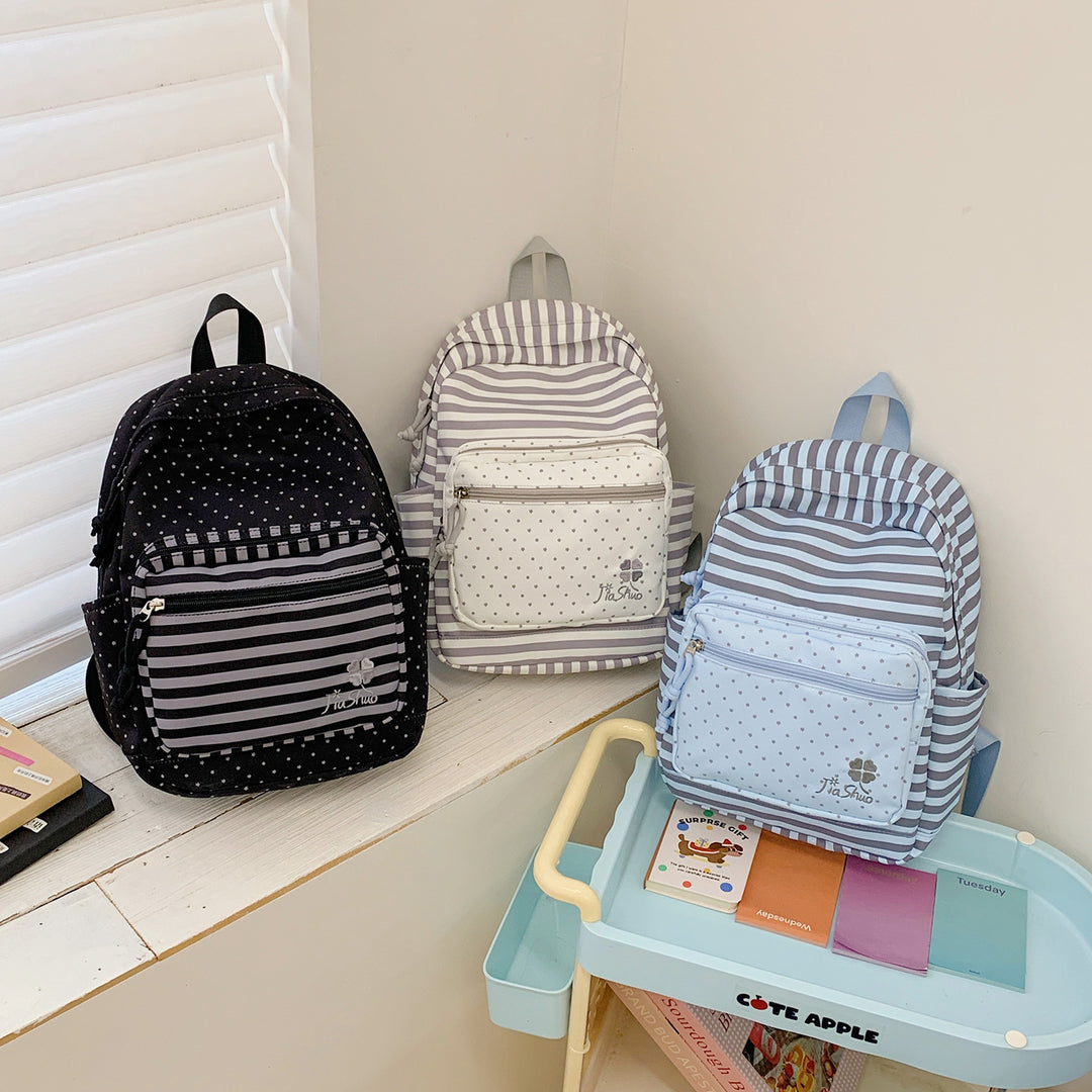 Lightweight Multi-Functional Striped Backpack Stornfield