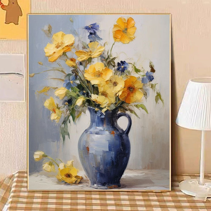 Artistic Floral Still Life Canvas Art Stornfield