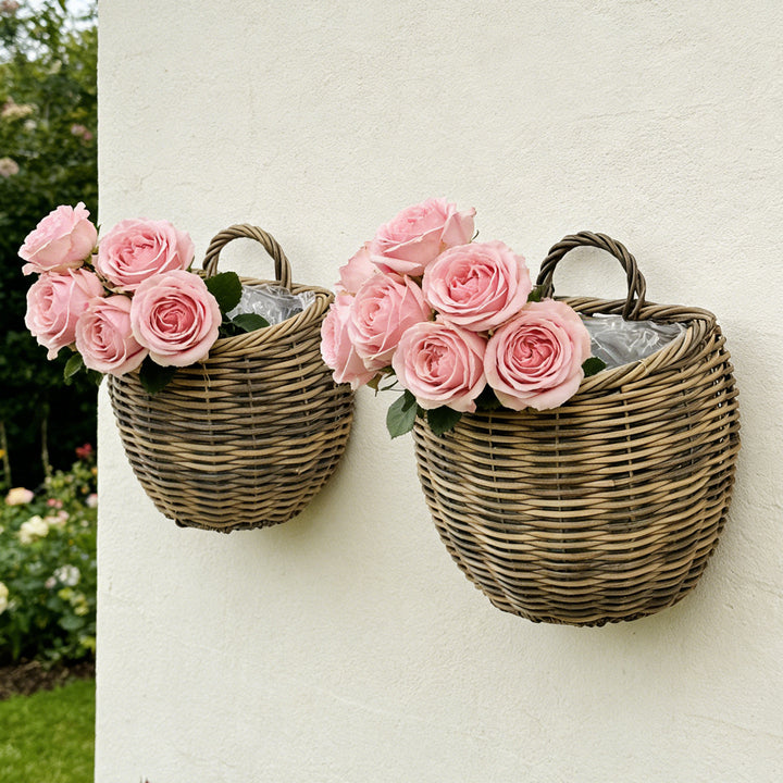 Handcrafted storage basket Stornfield