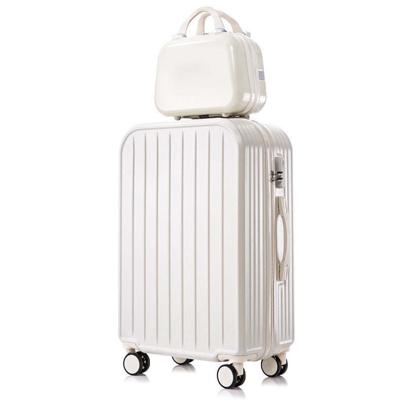 Lightweight Hard-Shell Rolling Suitcase Stornfield