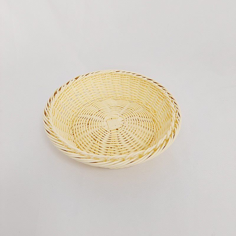 Basket with handwoven design Stornfield