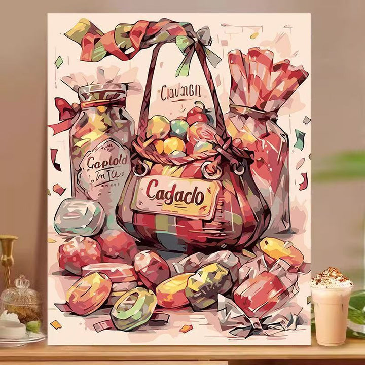 Dessert-Inspired Decorative Canvas Art Stornfield