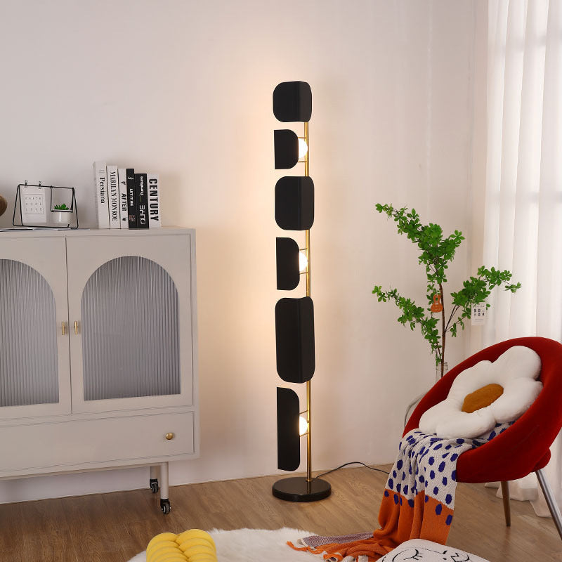 Artistic Stacked Floor Lamp