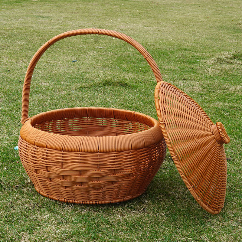 Multi-Tiered Woven Storage Basket Stornfield
