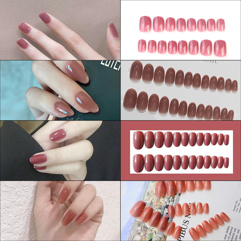 Glossy Manicure Press-On Nails Stornfield